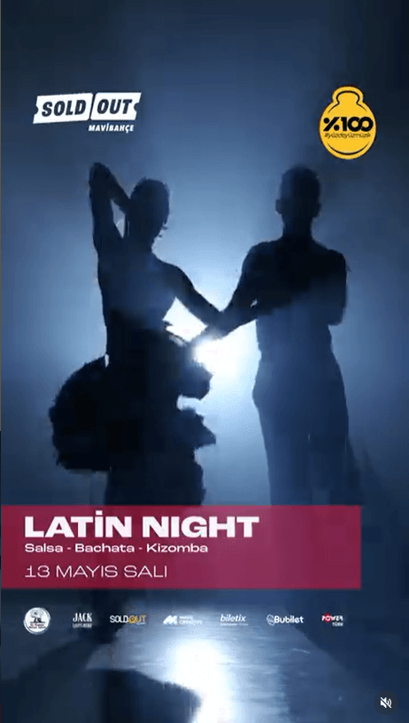 Sold Out Mavibahçe Latin Night