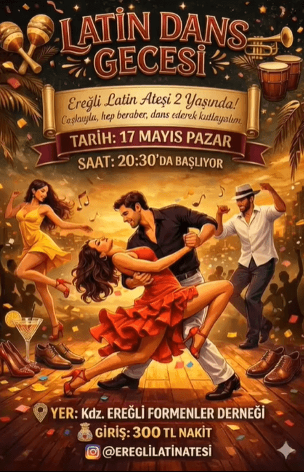 Eregli latin dans gecesi