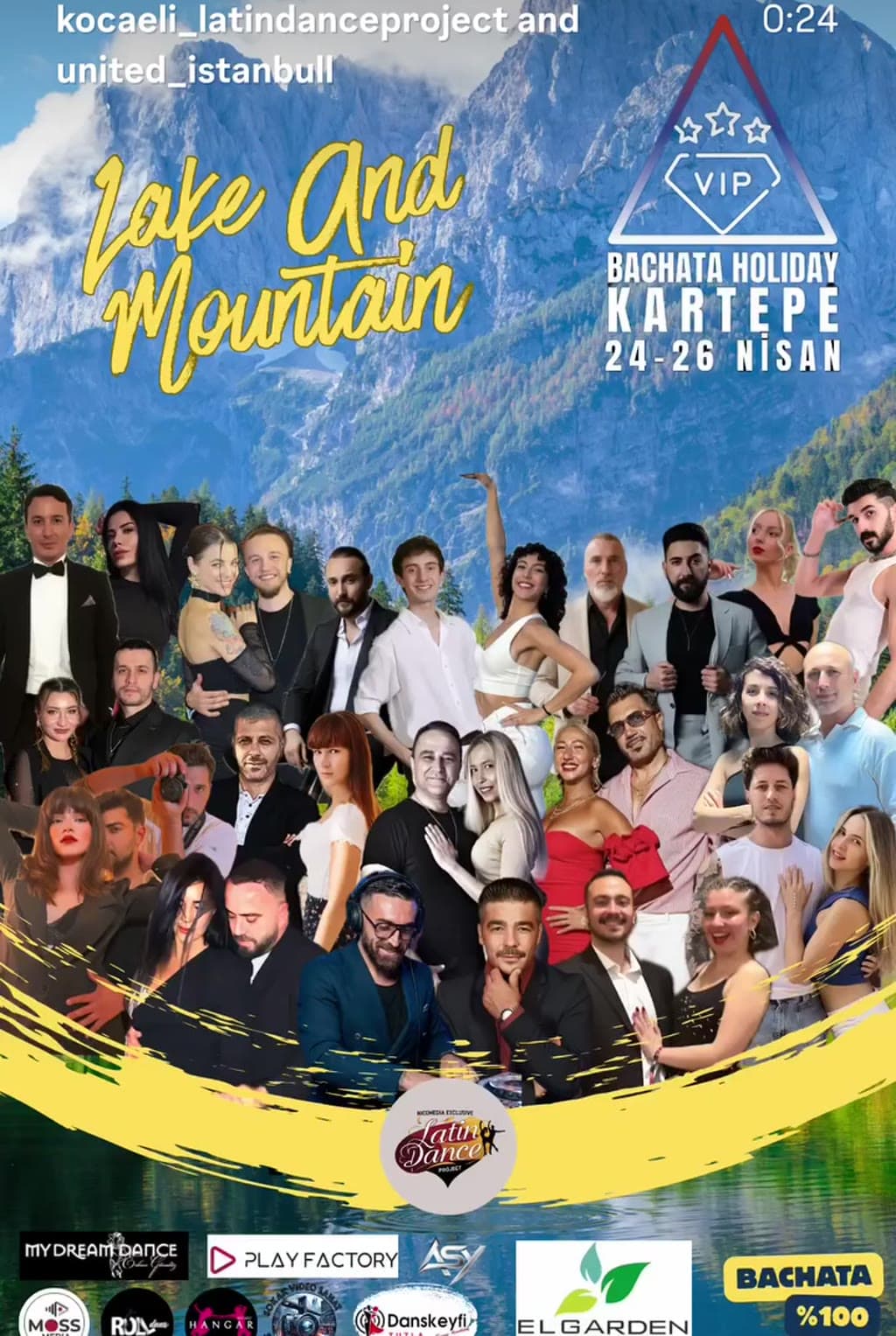 Lake And Mountain Bachata Holiday