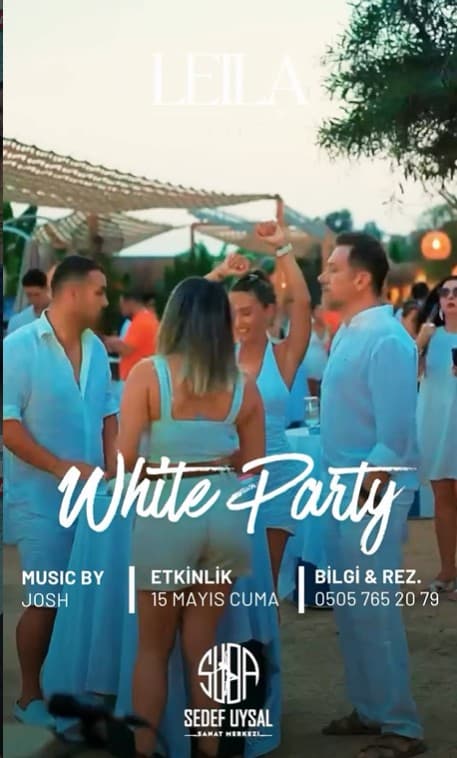 SUDA Fest Mersin 3 WARM UP WHITE PARTY